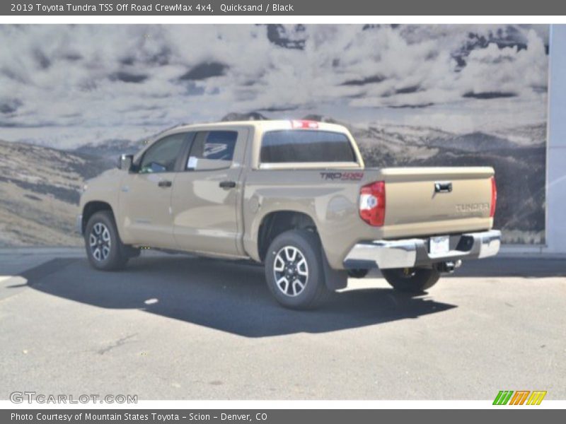 Quicksand / Black 2019 Toyota Tundra TSS Off Road CrewMax 4x4