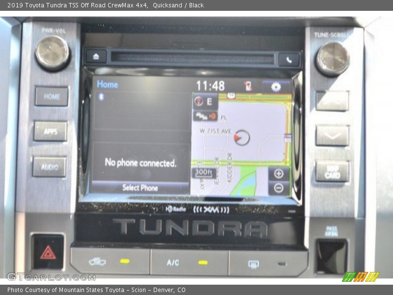 Quicksand / Black 2019 Toyota Tundra TSS Off Road CrewMax 4x4