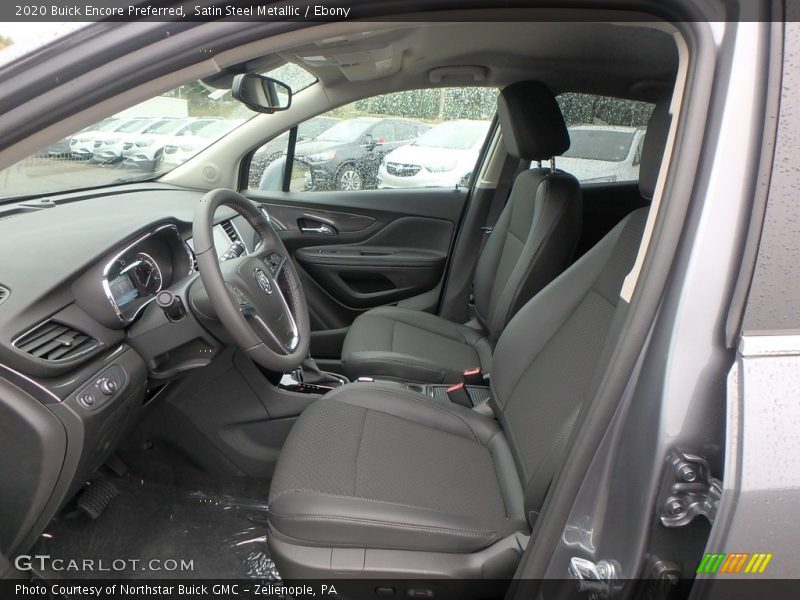 Front Seat of 2020 Encore Preferred