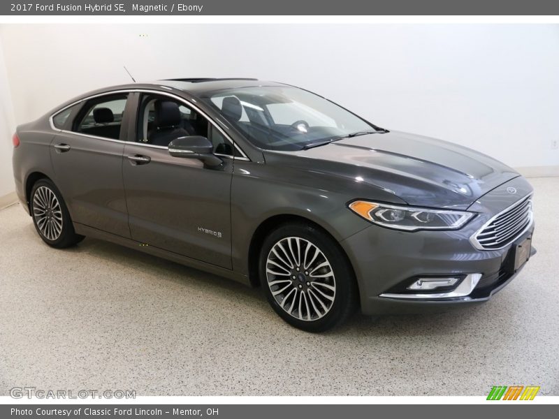 Magnetic / Ebony 2017 Ford Fusion Hybrid SE