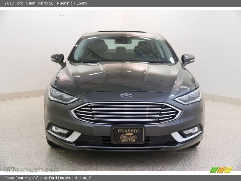 Magnetic / Ebony 2017 Ford Fusion Hybrid SE