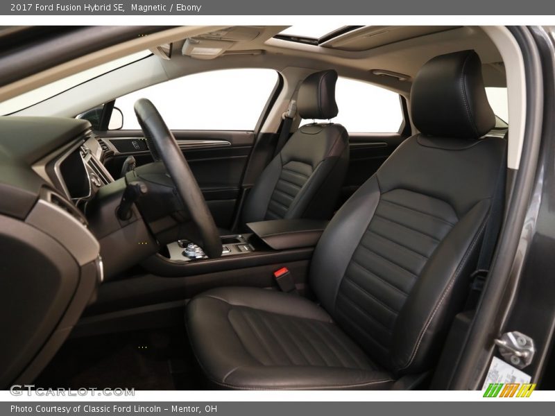 Magnetic / Ebony 2017 Ford Fusion Hybrid SE