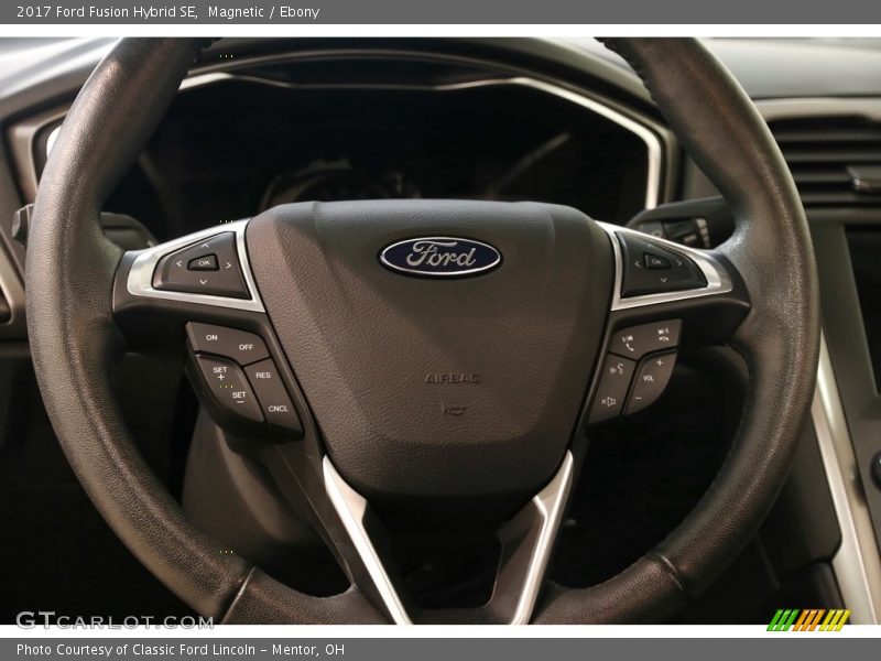 Magnetic / Ebony 2017 Ford Fusion Hybrid SE