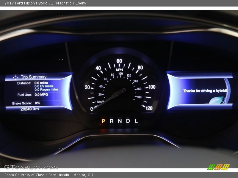 Magnetic / Ebony 2017 Ford Fusion Hybrid SE