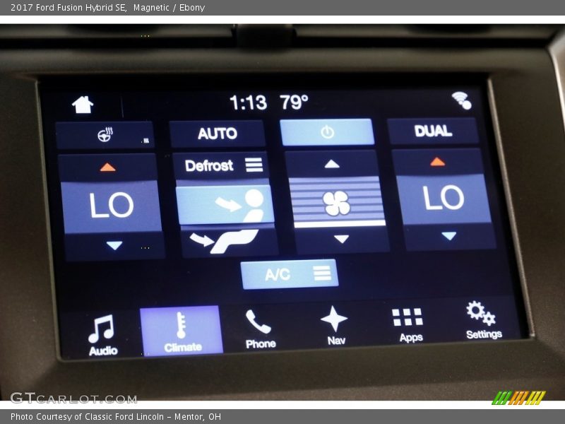 Magnetic / Ebony 2017 Ford Fusion Hybrid SE