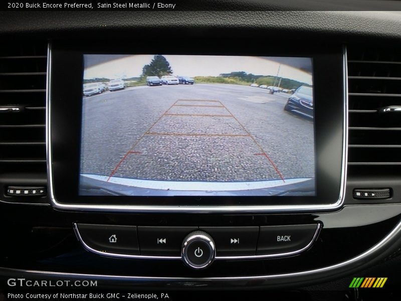 Satin Steel Metallic / Ebony 2020 Buick Encore Preferred