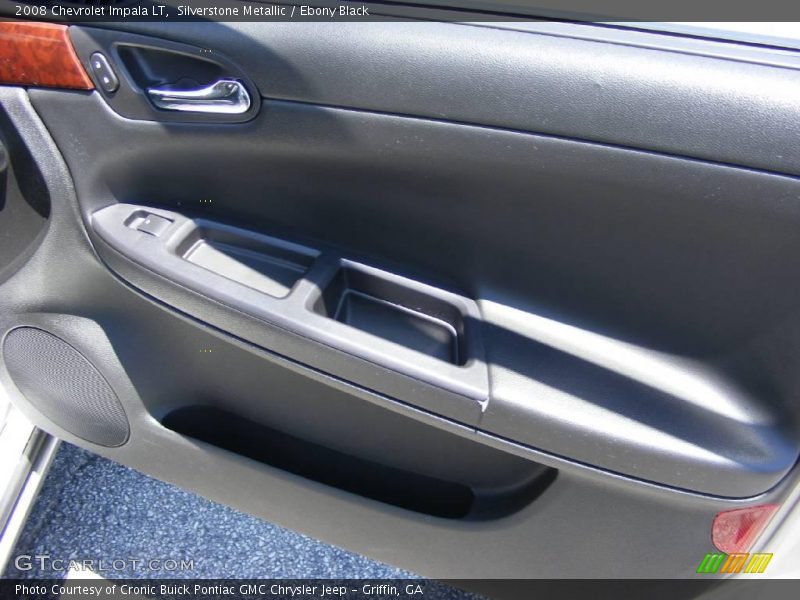 Silverstone Metallic / Ebony Black 2008 Chevrolet Impala LT