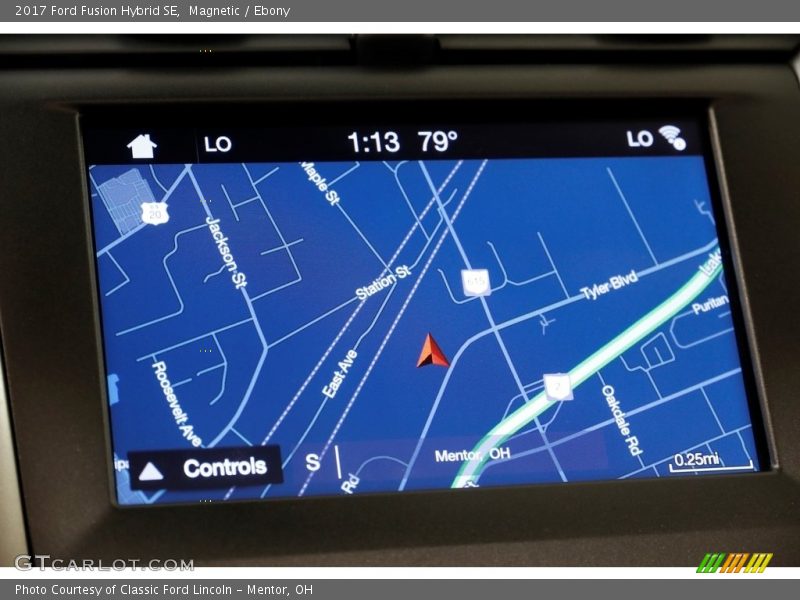 Magnetic / Ebony 2017 Ford Fusion Hybrid SE