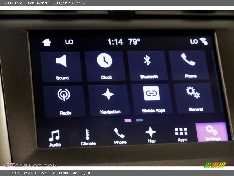 Magnetic / Ebony 2017 Ford Fusion Hybrid SE