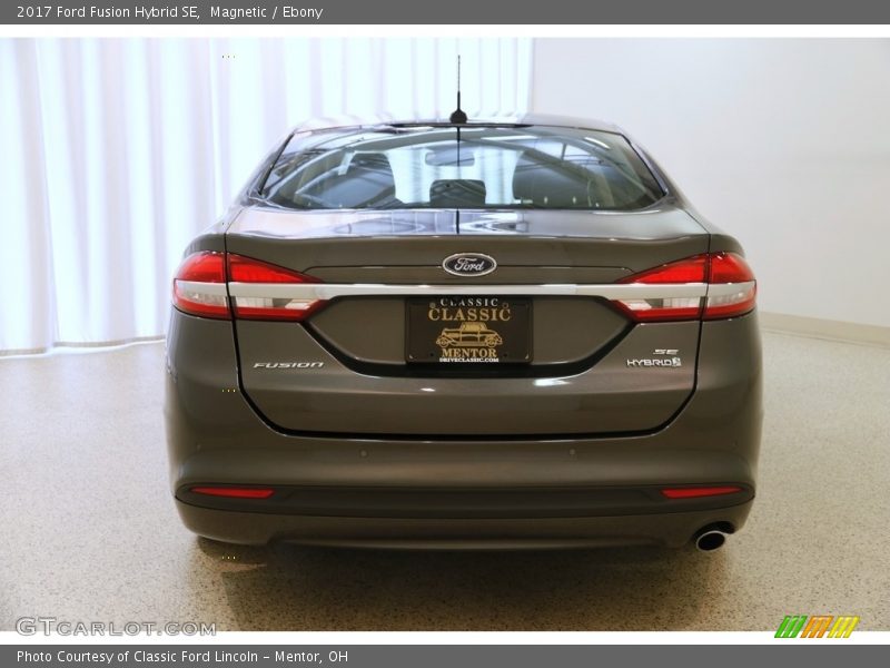 Magnetic / Ebony 2017 Ford Fusion Hybrid SE