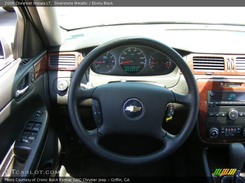 Silverstone Metallic / Ebony Black 2008 Chevrolet Impala LT