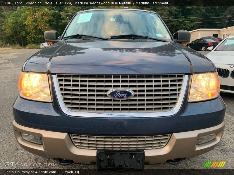 Medium Wedgewood Blue Metallic / Medium Parchment 2003 Ford Expedition Eddie Bauer 4x4