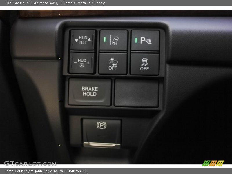 Controls of 2020 RDX Advance AWD