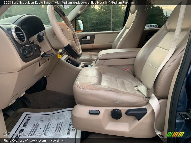Medium Wedgewood Blue Metallic / Medium Parchment 2003 Ford Expedition Eddie Bauer 4x4