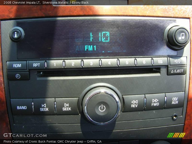 Silverstone Metallic / Ebony Black 2008 Chevrolet Impala LT
