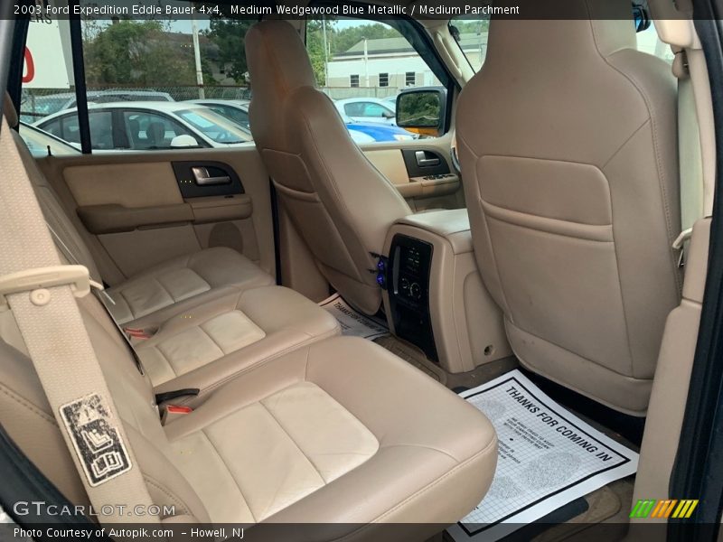 Medium Wedgewood Blue Metallic / Medium Parchment 2003 Ford Expedition Eddie Bauer 4x4