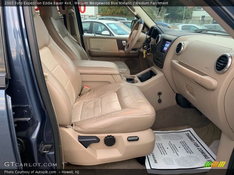 Medium Wedgewood Blue Metallic / Medium Parchment 2003 Ford Expedition Eddie Bauer 4x4