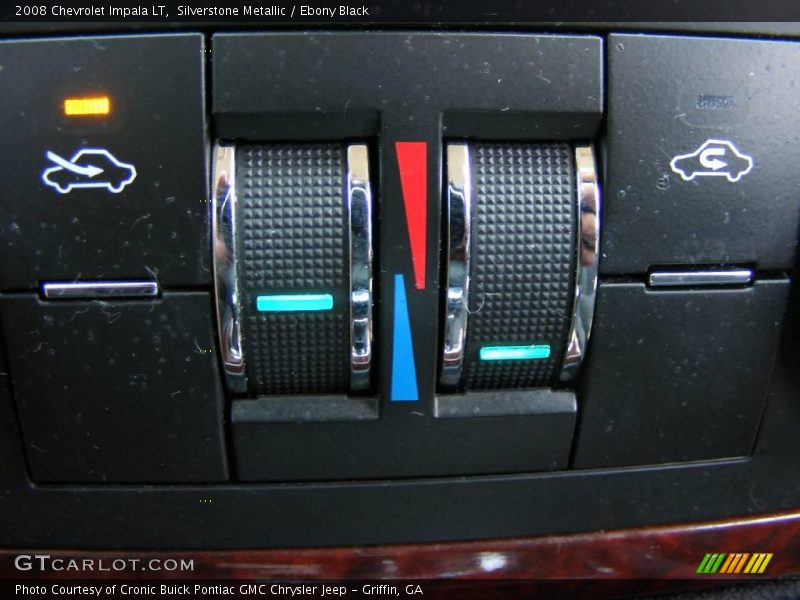 Silverstone Metallic / Ebony Black 2008 Chevrolet Impala LT