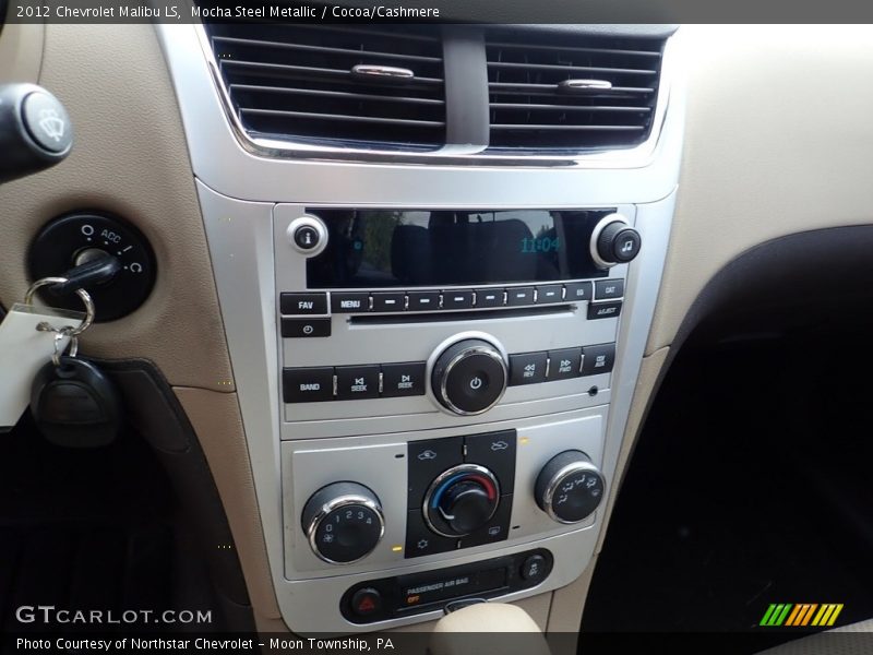 Mocha Steel Metallic / Cocoa/Cashmere 2012 Chevrolet Malibu LS