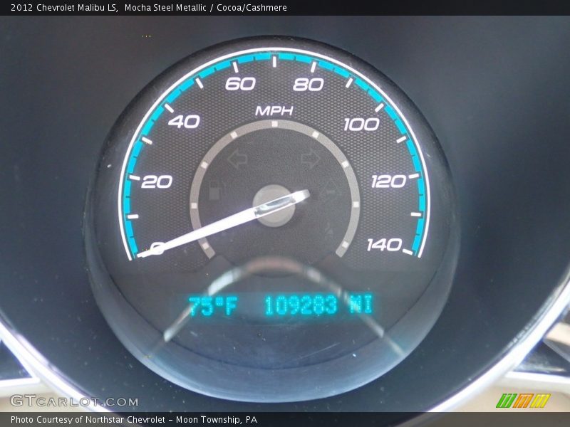 Mocha Steel Metallic / Cocoa/Cashmere 2012 Chevrolet Malibu LS