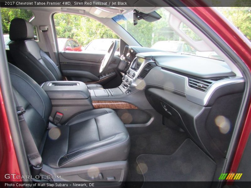 Siren Red Tintcoat / Jet Black 2017 Chevrolet Tahoe Premier 4WD