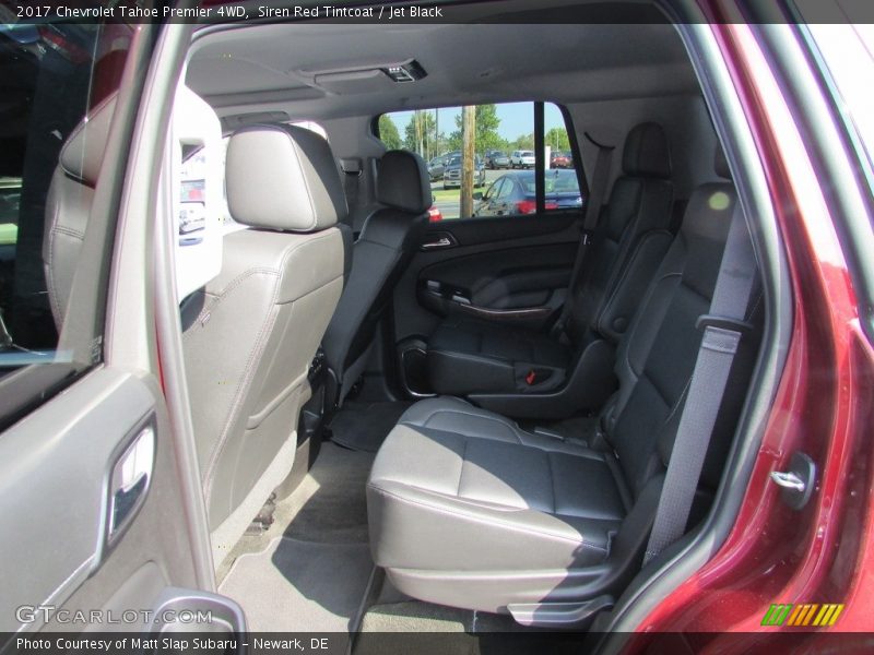 Siren Red Tintcoat / Jet Black 2017 Chevrolet Tahoe Premier 4WD