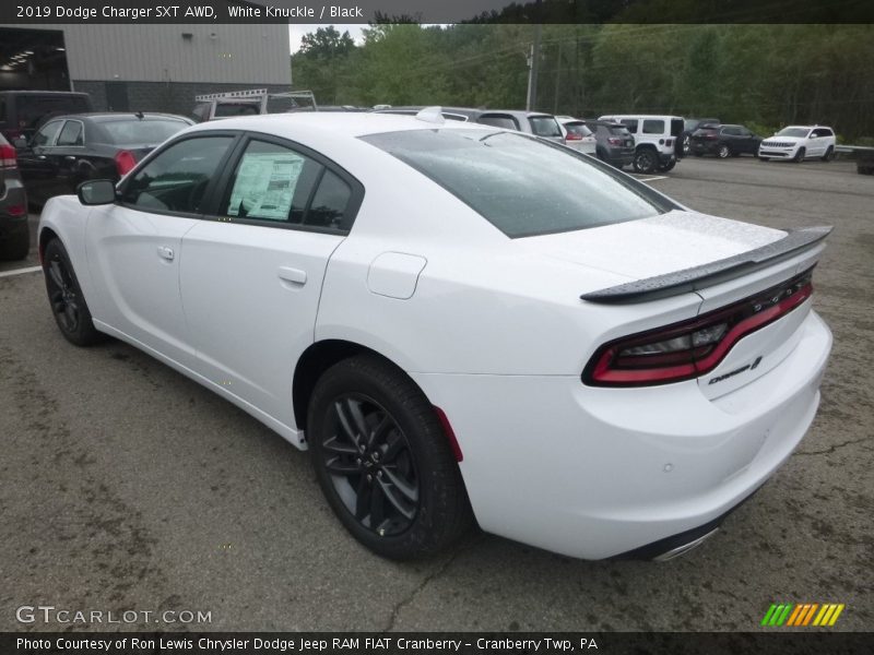 White Knuckle / Black 2019 Dodge Charger SXT AWD