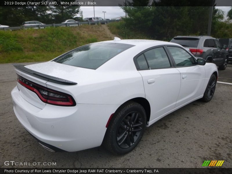 White Knuckle / Black 2019 Dodge Charger SXT AWD