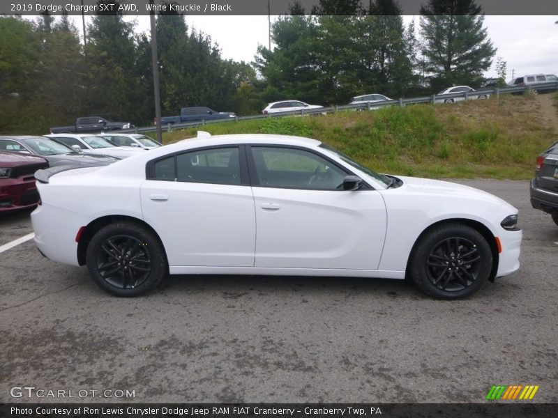 White Knuckle / Black 2019 Dodge Charger SXT AWD