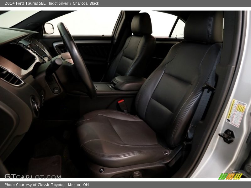 Ingot Silver / Charcoal Black 2014 Ford Taurus SEL