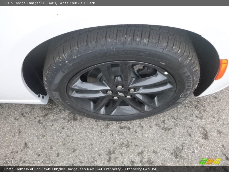 White Knuckle / Black 2019 Dodge Charger SXT AWD