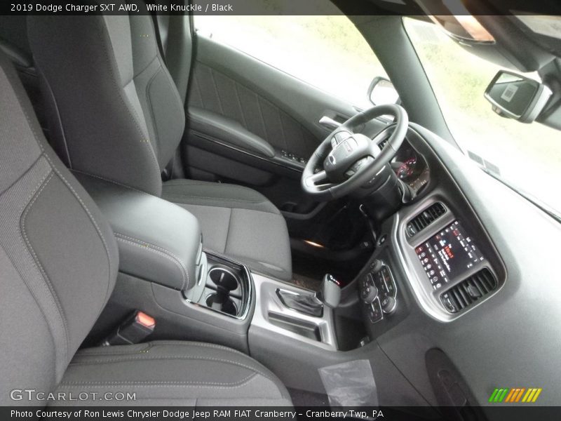 White Knuckle / Black 2019 Dodge Charger SXT AWD