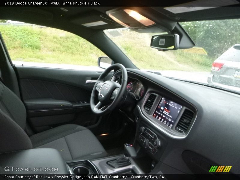 White Knuckle / Black 2019 Dodge Charger SXT AWD