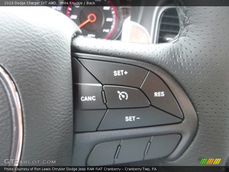 White Knuckle / Black 2019 Dodge Charger SXT AWD