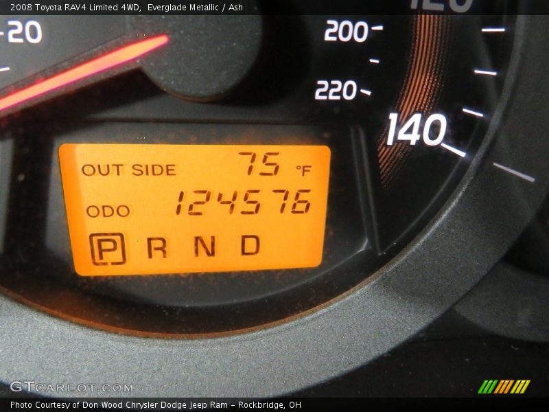 Everglade Metallic / Ash 2008 Toyota RAV4 Limited 4WD
