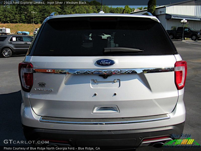 Ingot Silver / Medium Black 2019 Ford Explorer Limited