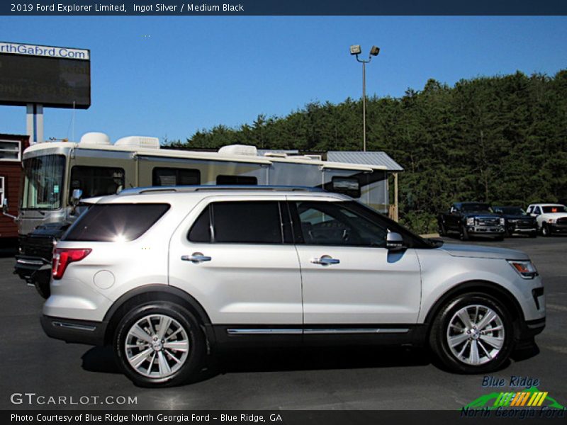 Ingot Silver / Medium Black 2019 Ford Explorer Limited