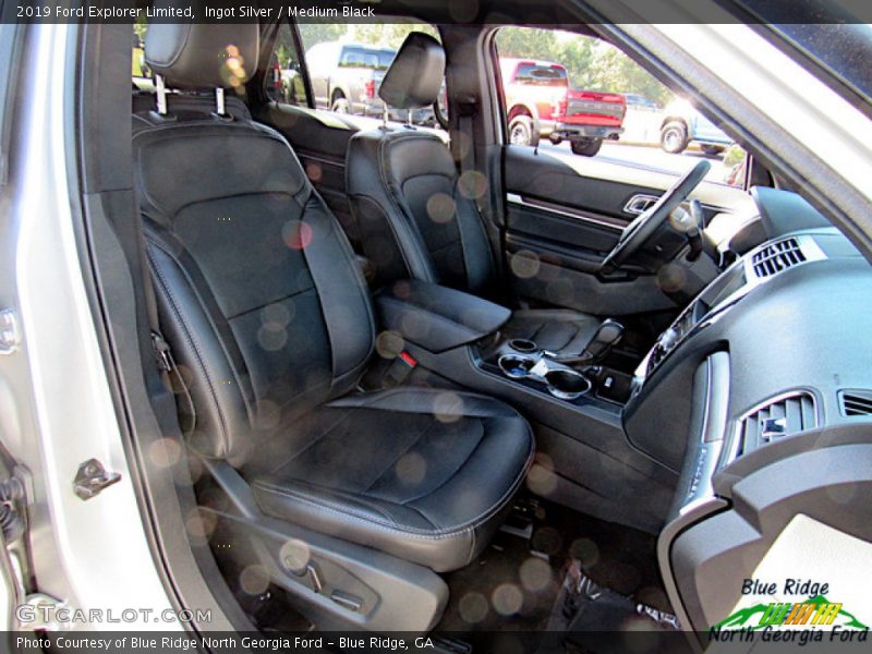 Ingot Silver / Medium Black 2019 Ford Explorer Limited