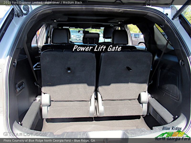 Ingot Silver / Medium Black 2019 Ford Explorer Limited