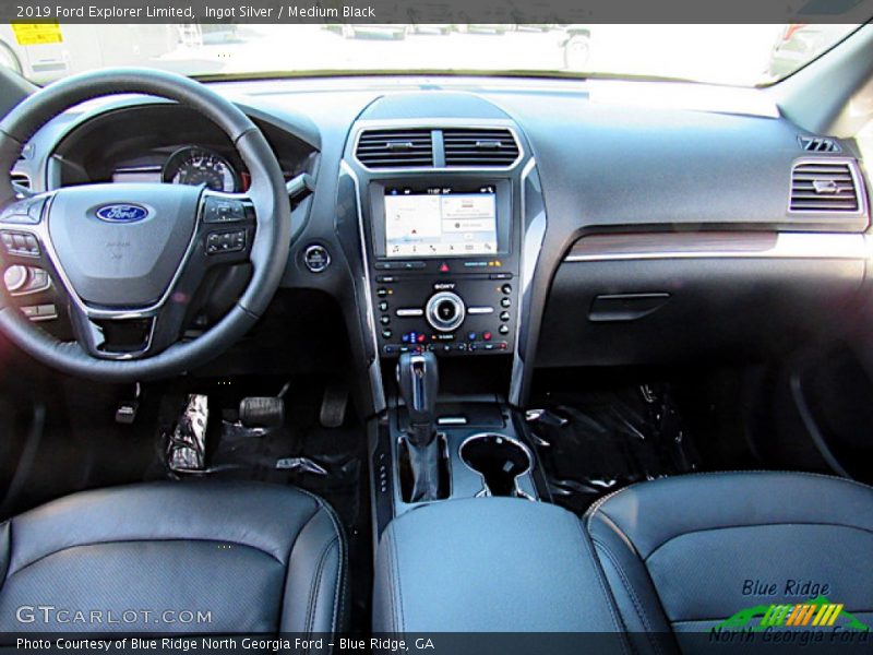 Ingot Silver / Medium Black 2019 Ford Explorer Limited