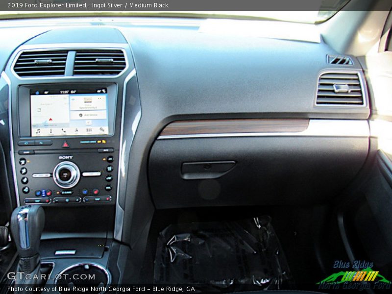 Ingot Silver / Medium Black 2019 Ford Explorer Limited