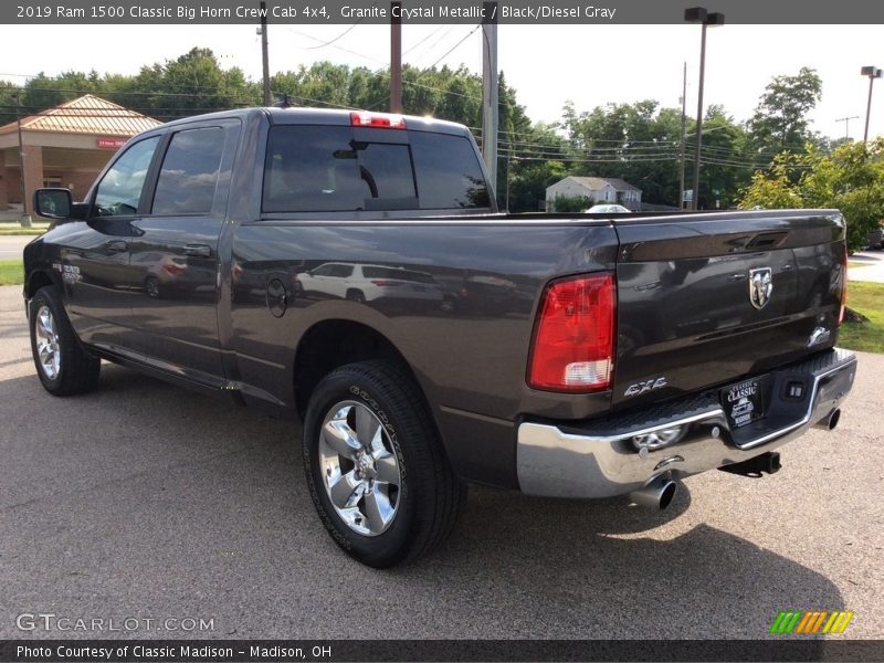 Granite Crystal Metallic / Black/Diesel Gray 2019 Ram 1500 Classic Big Horn Crew Cab 4x4