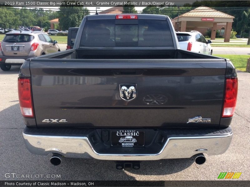 Granite Crystal Metallic / Black/Diesel Gray 2019 Ram 1500 Classic Big Horn Crew Cab 4x4