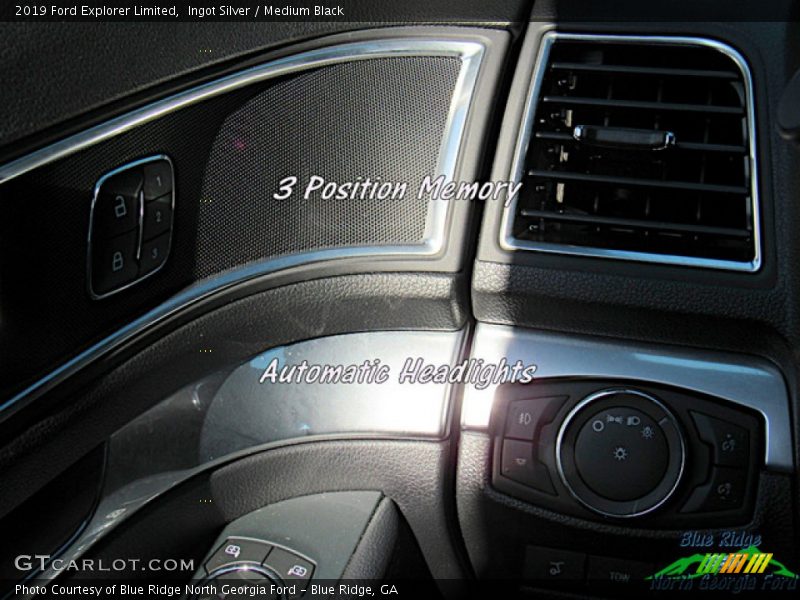Ingot Silver / Medium Black 2019 Ford Explorer Limited