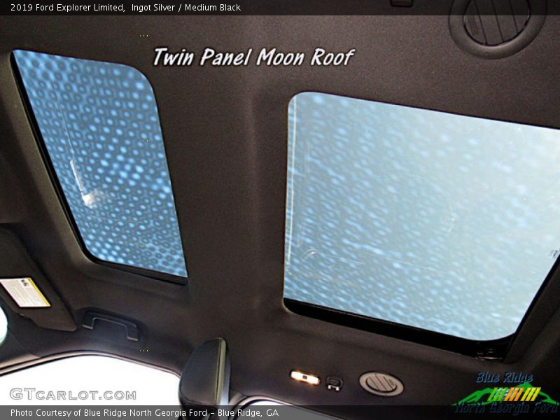 Ingot Silver / Medium Black 2019 Ford Explorer Limited