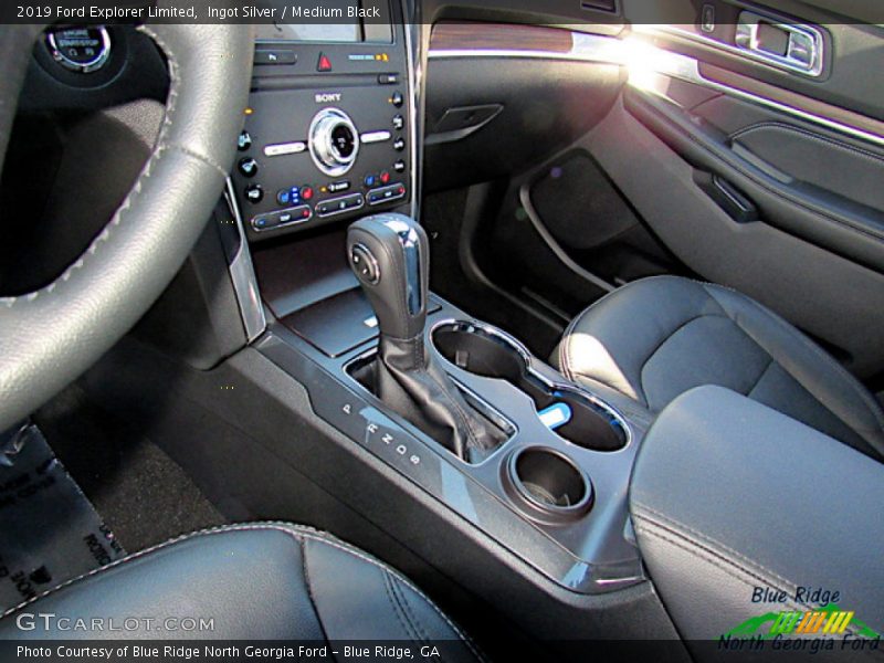 Ingot Silver / Medium Black 2019 Ford Explorer Limited