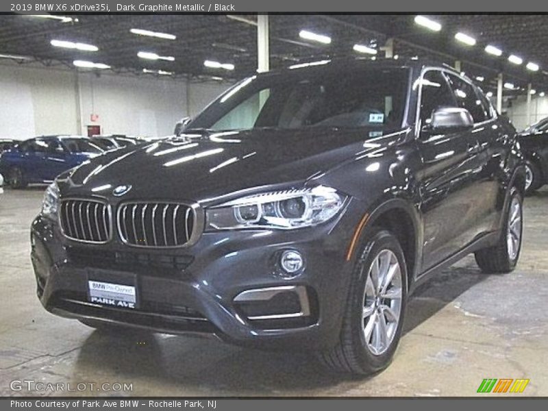 Dark Graphite Metallic / Black 2019 BMW X6 xDrive35i