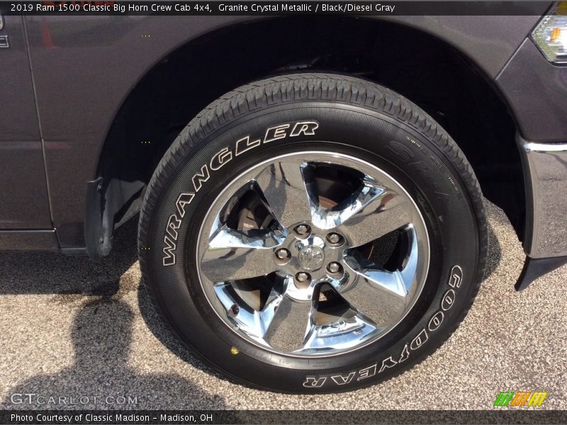 Granite Crystal Metallic / Black/Diesel Gray 2019 Ram 1500 Classic Big Horn Crew Cab 4x4