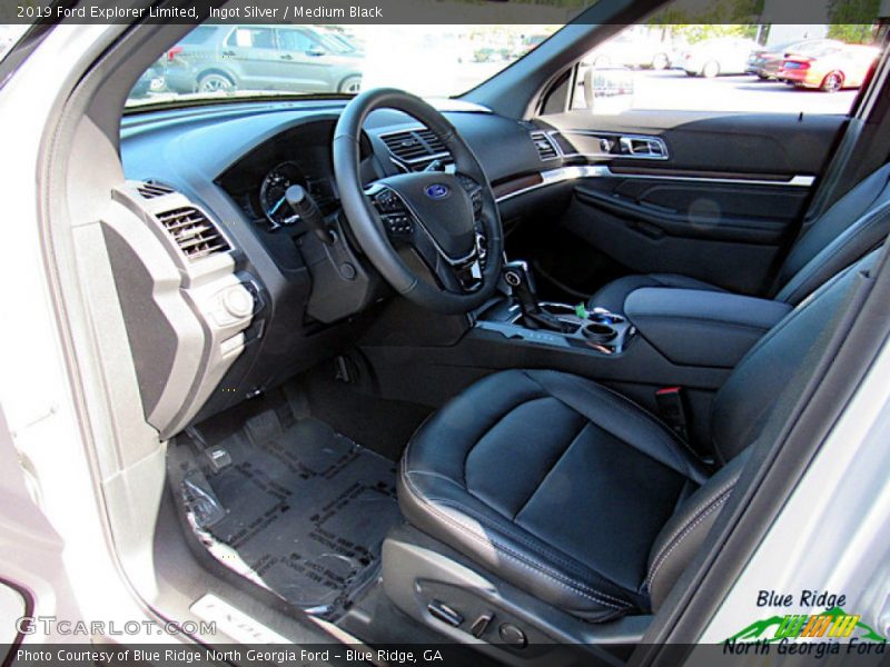 Ingot Silver / Medium Black 2019 Ford Explorer Limited
