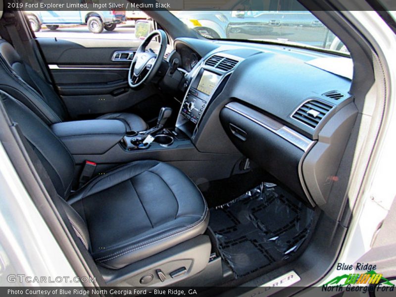 Ingot Silver / Medium Black 2019 Ford Explorer Limited
